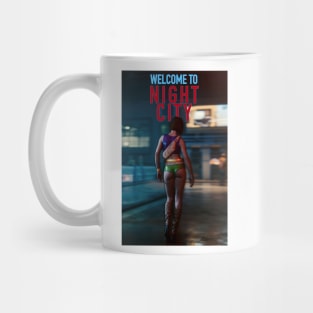 Cyberpunk 2077 Welcome To Night City Mug